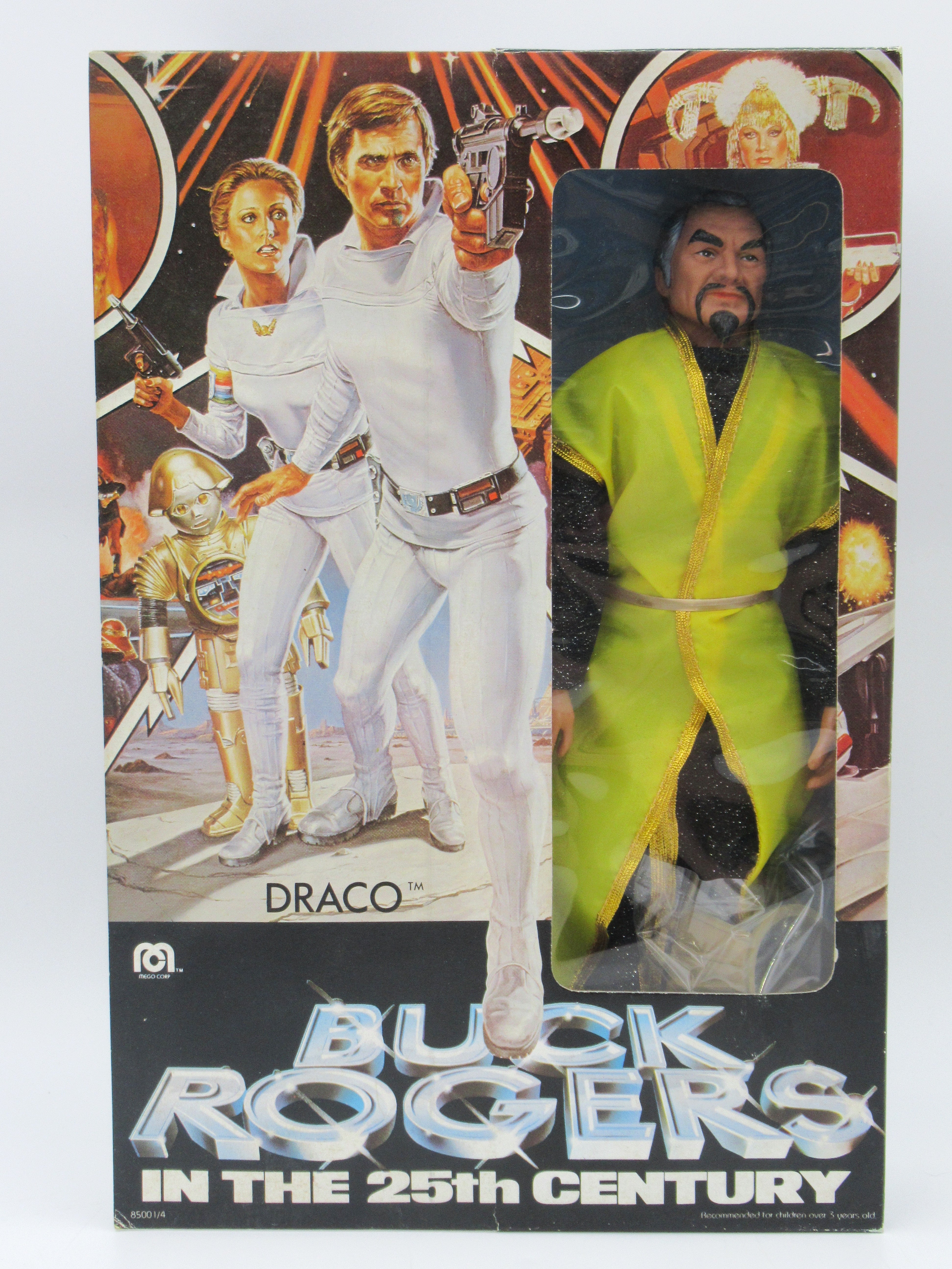 BUCK ROGERS Draco 12" Action Figure - Mego Corp. (1979) Vintage Toy